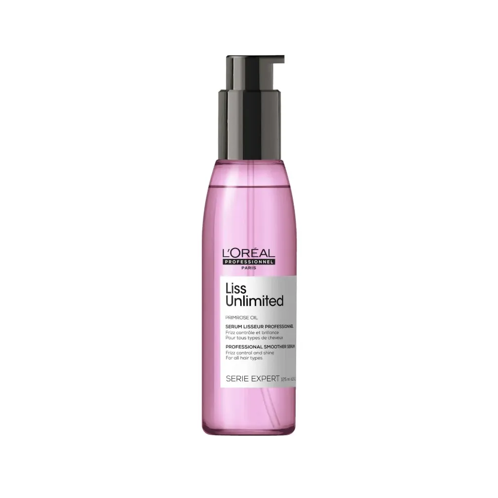 L'Oréal Liss Unlimited Leave-In Hair Serum 125ml for Frizz Control & Smooth Hair