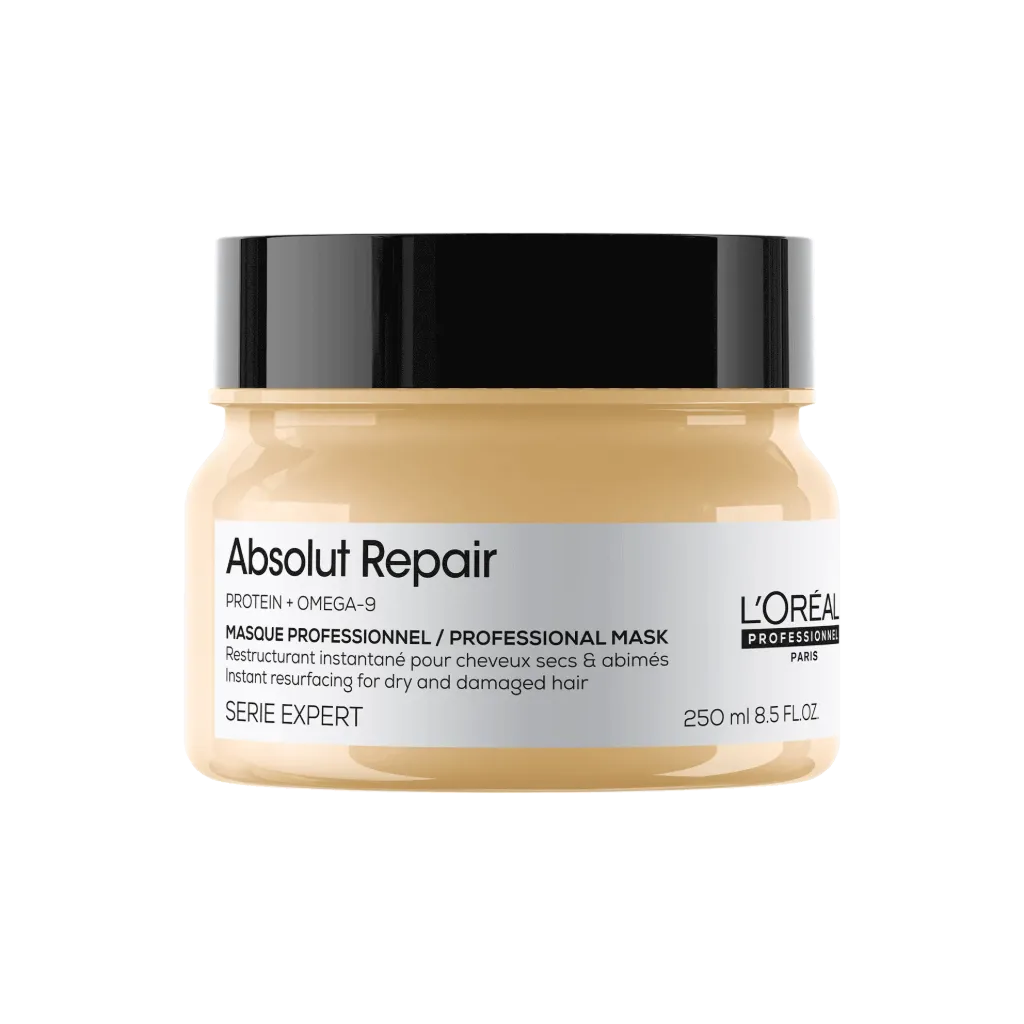 L'Oréal Absolut Repair Hair Mask 250g | 490g for Dry & Damaged Hair (250 gm)