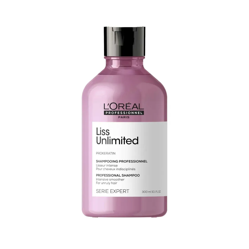 L'Oréal Liss Unlimited Shampoo 300ml | 1.5L for Smooth, Frizz-Free & Shiny Hair (300ml)