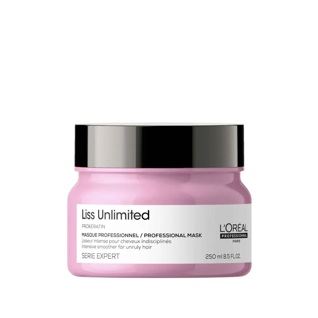 L'Oréal Liss Unlimited Hair Mask 250ml | 490g for Frizzy & Unruly Hair (250 gm)