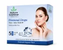 Nature Glamour Diamond Drops Home Salon Facial Kit | 5 Step Diamond Skin Polish & Brightening Facial Kit