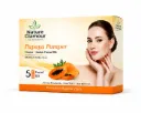 Nature Glamour Papaya Pamper Home Salon Facial Kit | 5 Step Brightening, Tan Removal & Glow Facial Kit